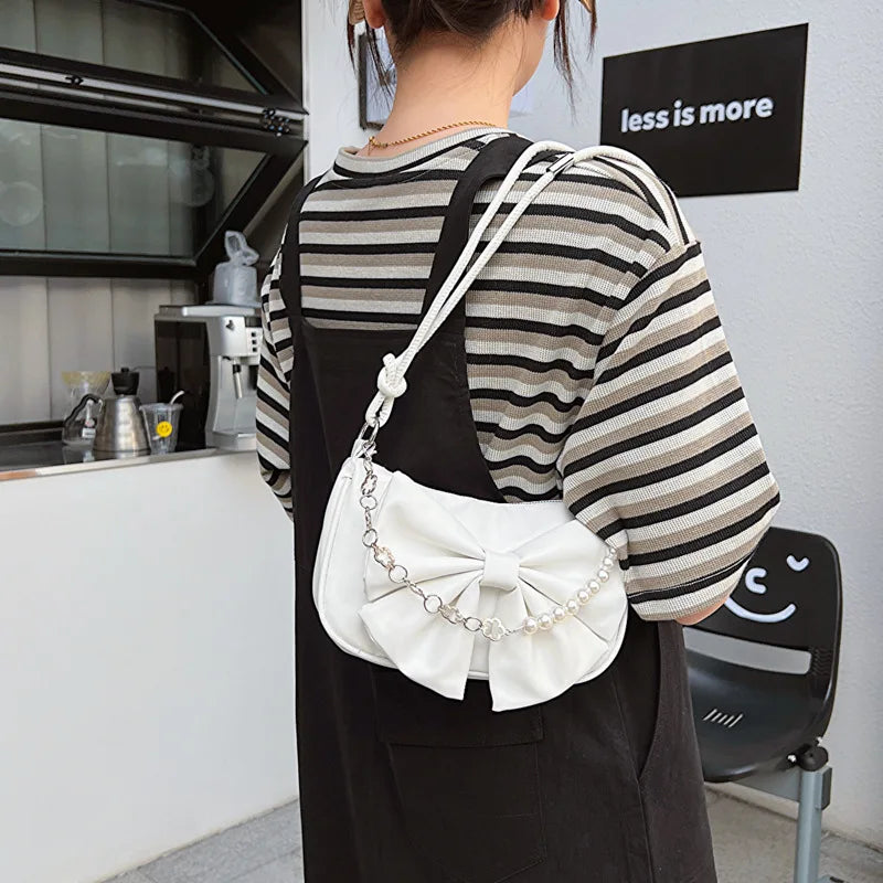 Hand Bag Popular Bag Women's Bag New Niche Fashion Shoulder Armpit Bag Simple Casual Hand Bag