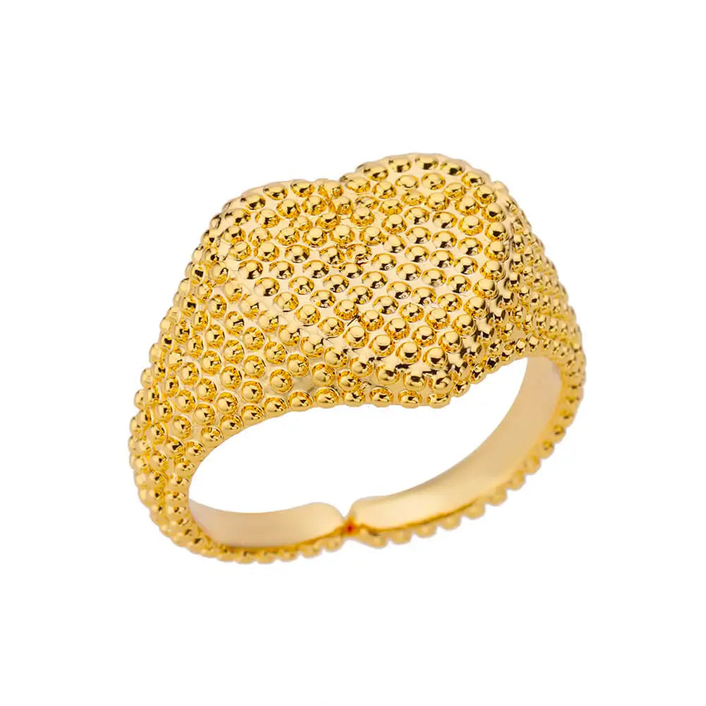 Stainless Steel Round Rings For Women Zircon Geometric Gold Color Crystal Ring Aesthetic Wedding Party Jewerly Gift Bague Femme