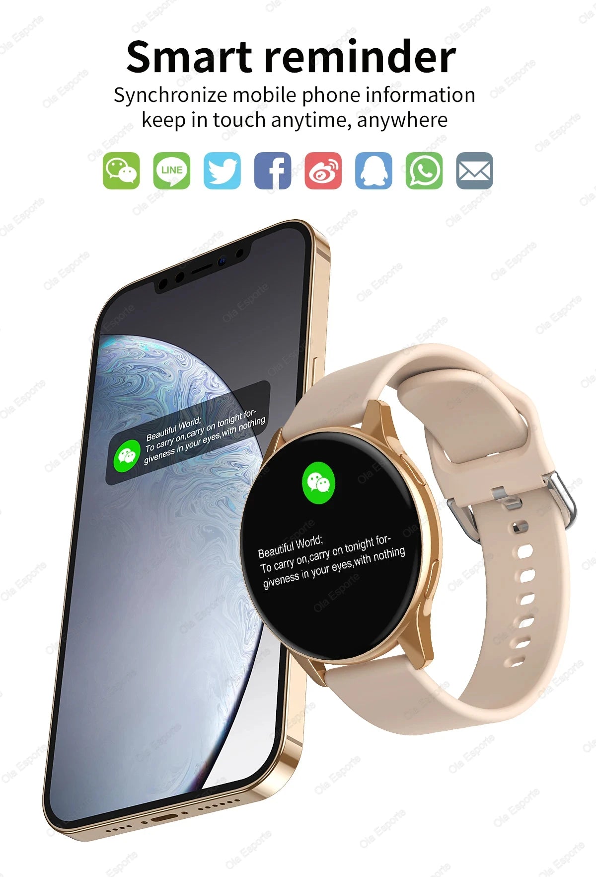 Smartwatch Women Watch 6 Health Monitoring Watch Waterproof Voice Assistant Bluetooth Call Smart Watch 2025 New Sports Watch