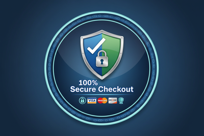 💯% secure check out 